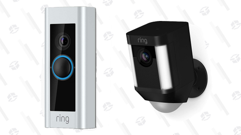 Refurb Ring Spotlight Cam Wired | $129 | Amazon Refurb Ring Video Doorbell Pro | $149 | Amazon